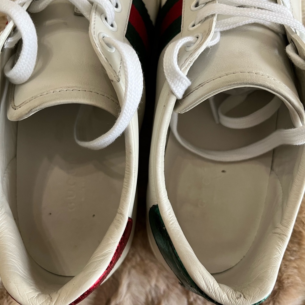Gucci Ace Rooster Sneaker Size 38 - Picture 6 of 11